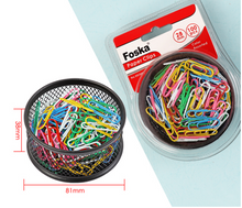 Load image into Gallery viewer, 28mm Colored Paper  Clips  - 100pcs
